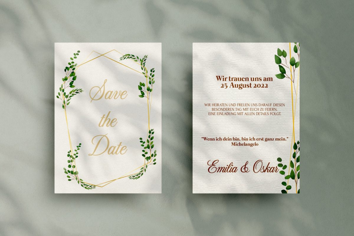 Save-the-Date Code JSO44 Einfache Save-the-Date|Save-the-Date Code JSO44 Einfache Save-the-Date|Save-the-Date Code JSO44 Einfache Save-the-Date