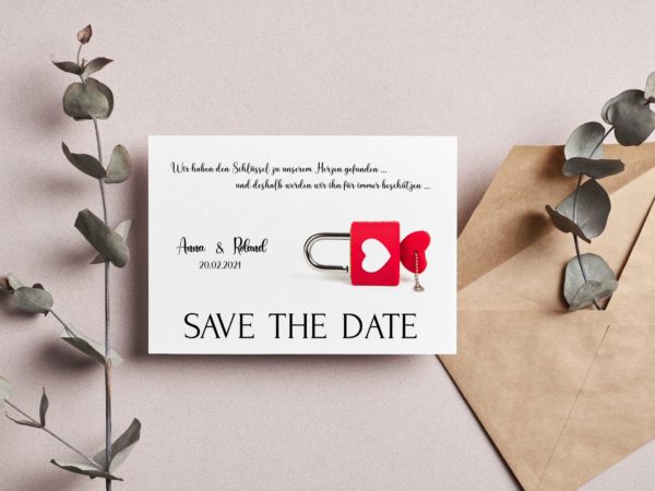 Save-the-date Karte